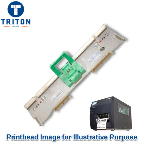 0TSBC0117201F - Toshiba EX4T1 Printhead 300DPI, Thermal Transfer & Direct Thermal