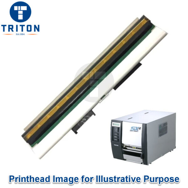 7FM01641000 - Toshiba SX4 Printhead 203DPI, Thermal Transfer & Direct Thermal