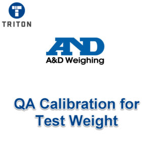 QA Calibration for Test weight A&D