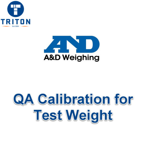 QA Calibration for Test Weight