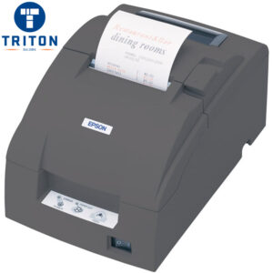 Epson TM-U220IIB Dark Grey Dot Matrix Receipt Printer – Ethernet