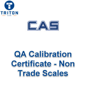 CAS QA Calibration for Non Trade Scales from 30KG-300KG