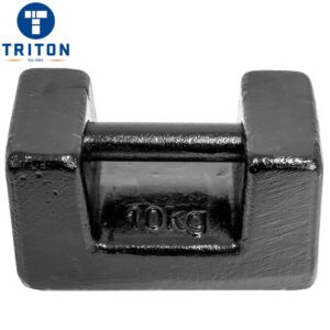 10kg Cast Iron Bar Handle Test Mass – Class 3
