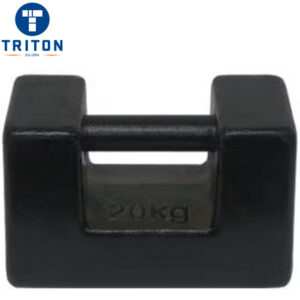 20kg Cast Iron Bar Handle Test Mass – Class 3