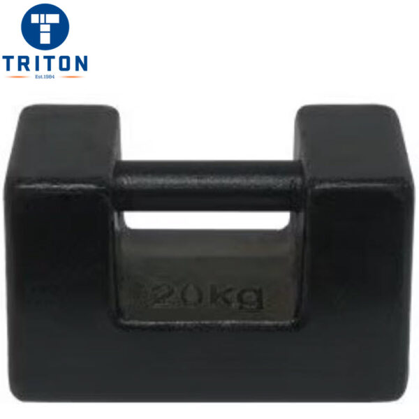20kg Cast Iron Bar Handle Test Mass – Class 3