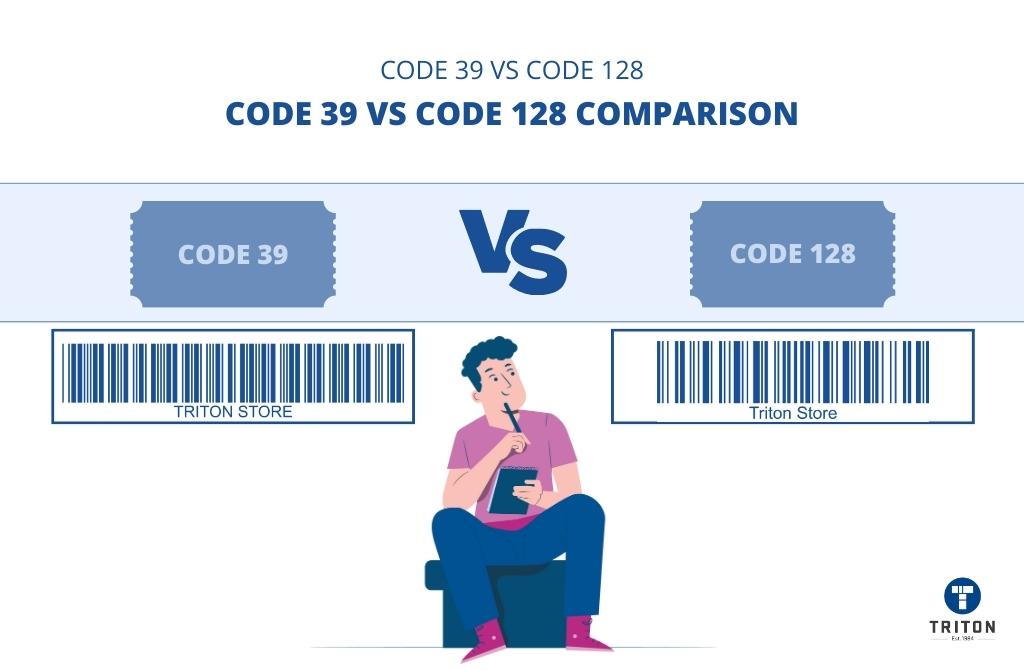 What is the Difference Between Code 39 and Code 128?