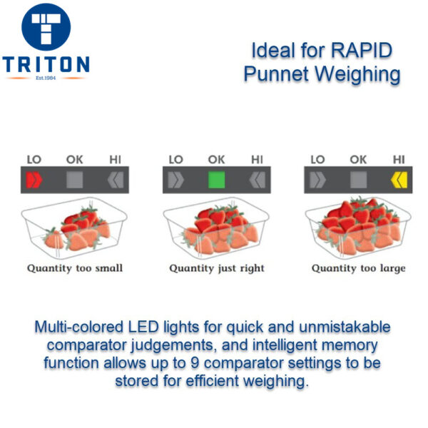 A&D HT-CL Series Compact Packing Scale-comparator function