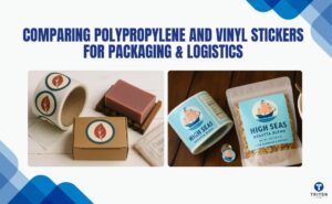 Comparing Polypropylene and Vinyl Stickers for Packaging & Logistics