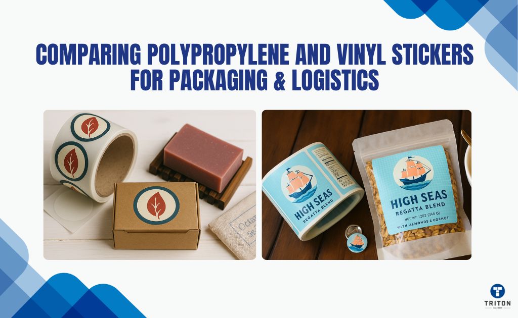 Comparing Polypropylene and Vinyl Stickers for Packaging & Logistics