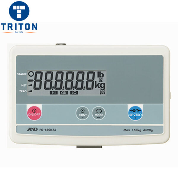 A&D Platform Scales FG-KAM-indicator