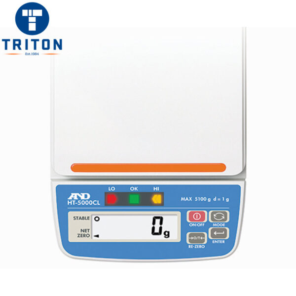 A&D HT-CL Series Compact Packing Scale-top view