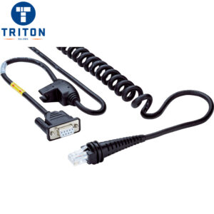Honeywell Granit Scanner Spiral Cable to Serial DB9