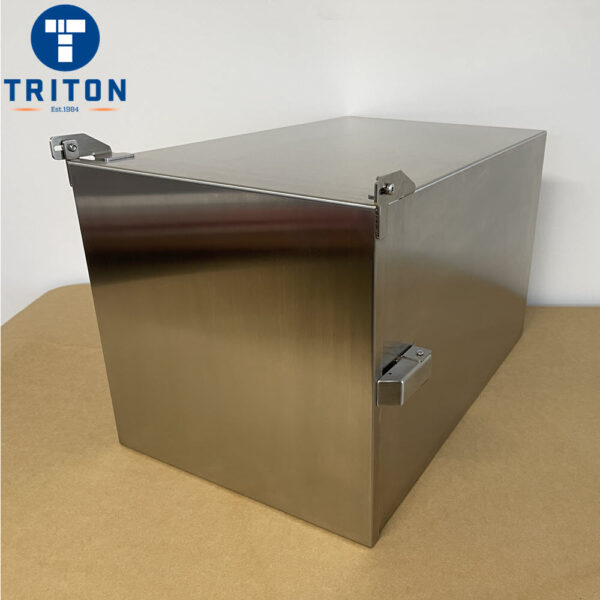 Stainless Steel Single Printer Enclosure - Datamax I-Class-side