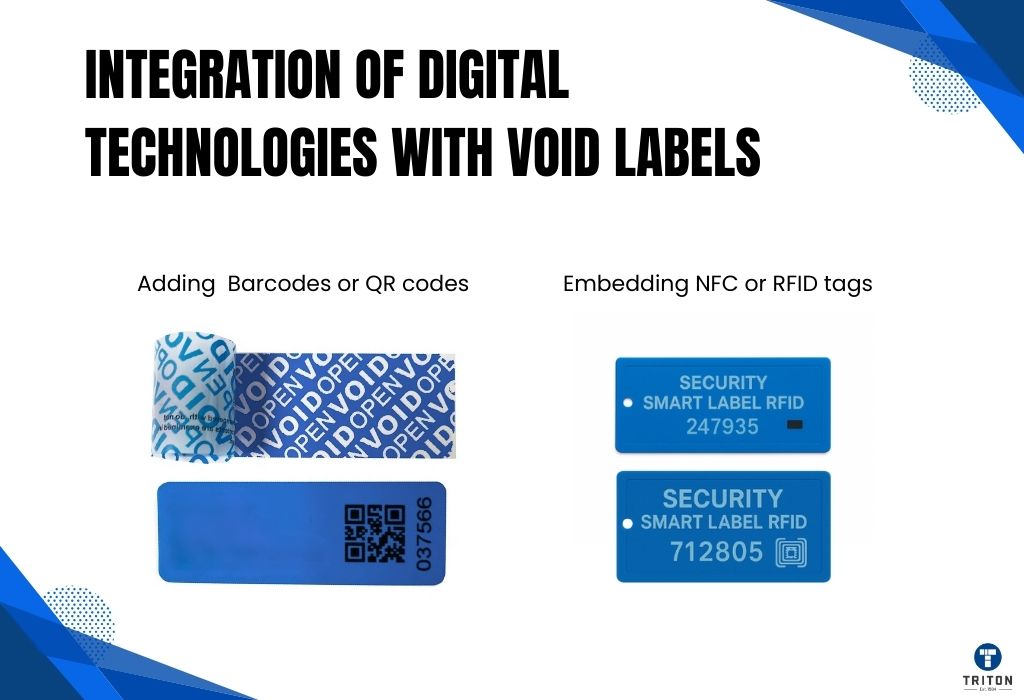 Integration of Digital Technologies with Void Labels