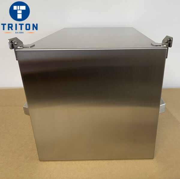 Stainless Steel Single Printer Enclosure – Datamax M-Class-front