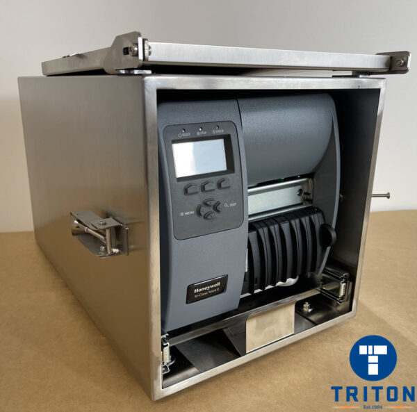 Stainless Steel Single Printer Enclosure – Datamax M-Class