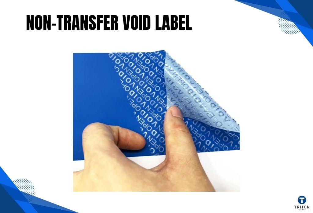 Non-Transfer Void Label