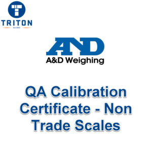 A&D QA Calibration for Non Trade Scales up to 30kg