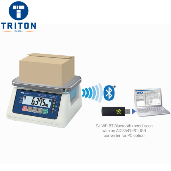A&D SJ-WP-BT Traffic Light Series with Bluetooth-USB Converter for PC
