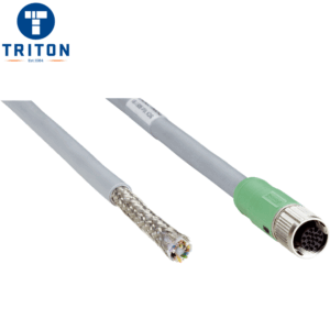 Sick Lector Power Cable 5 Metre 17 Way M12
