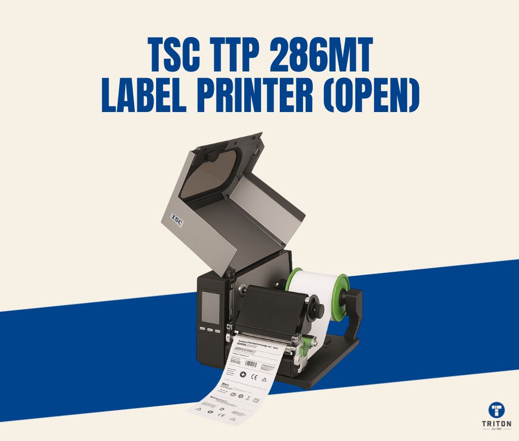 TSC TTP 286MT Label Printer Open