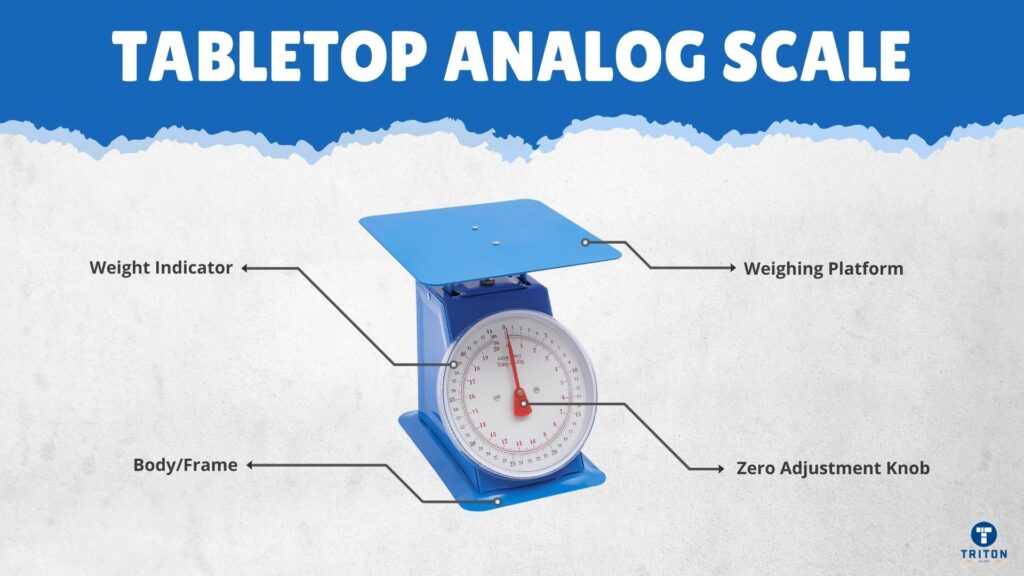 Tabletop Analog Scale