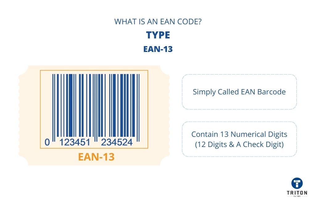 Features of EAN-13 barcode