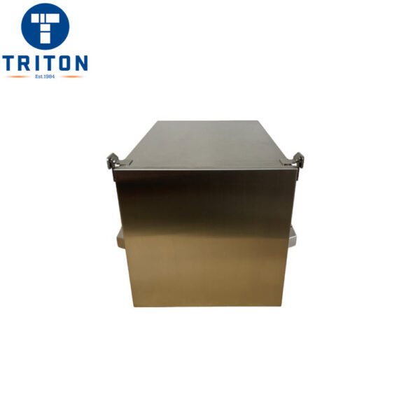 Stainless Steel Single Printer Enclosure – Universal-front closed