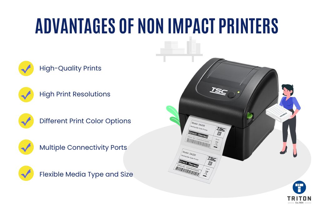 non impact printers examples