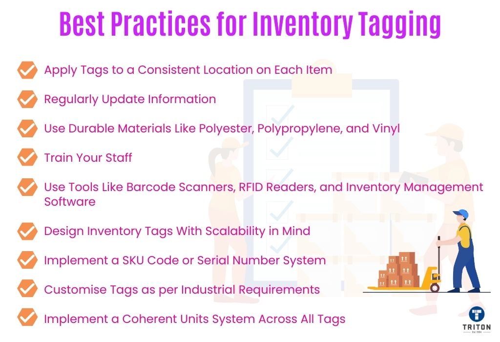 Nine best practices for inventory tagging