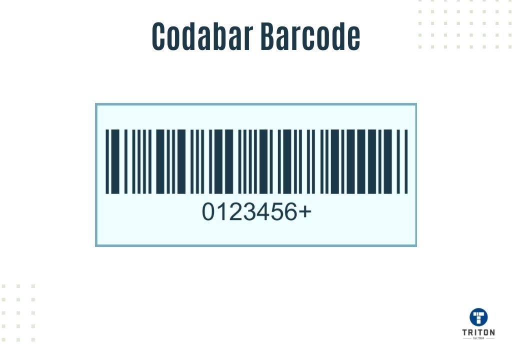 Codabar Barcode