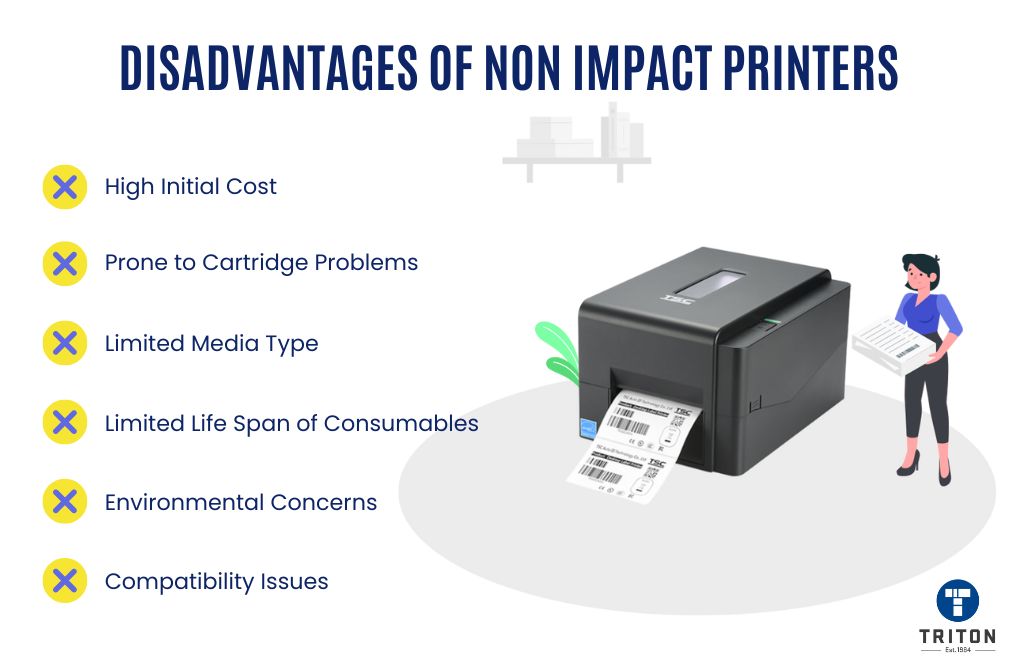 non impact printers examples