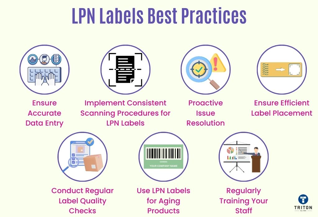 Seven best practices of LPN labels