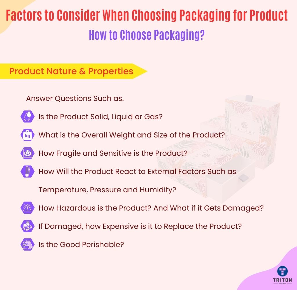 Seven questions to consider about product nature and properties