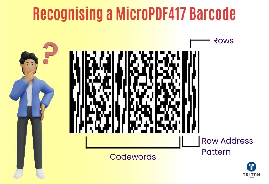 How to identify a MicroPDF417 Barcode