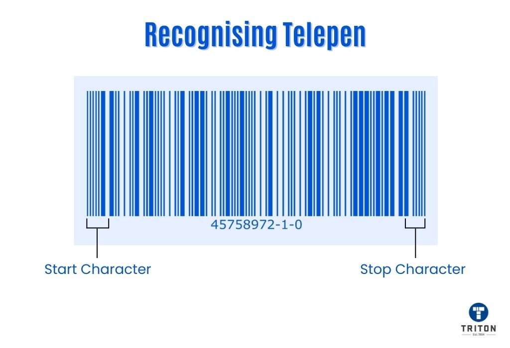 How to Identify a Telepen Barcode