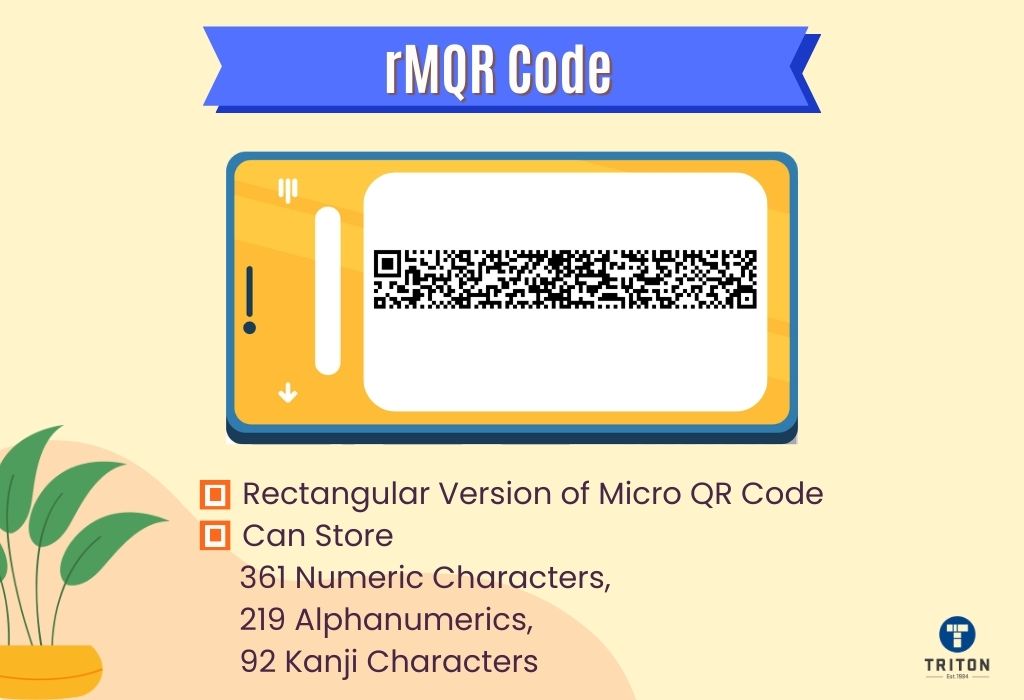 Two Characteristics of rMQR Code