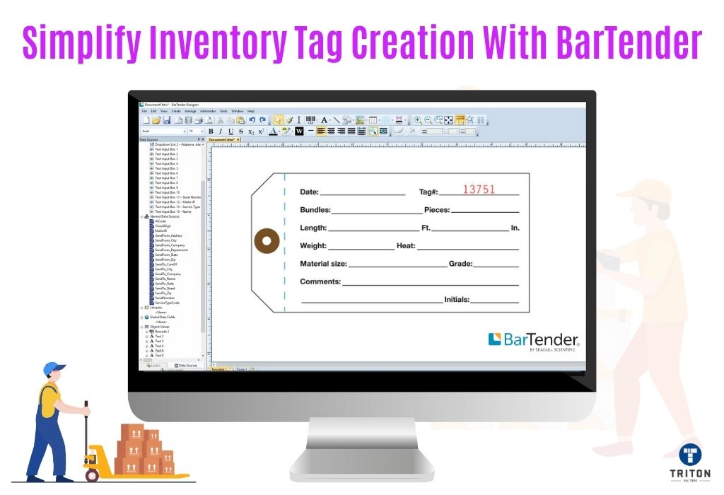 Simplify Inventory Tag Creation With BarTender