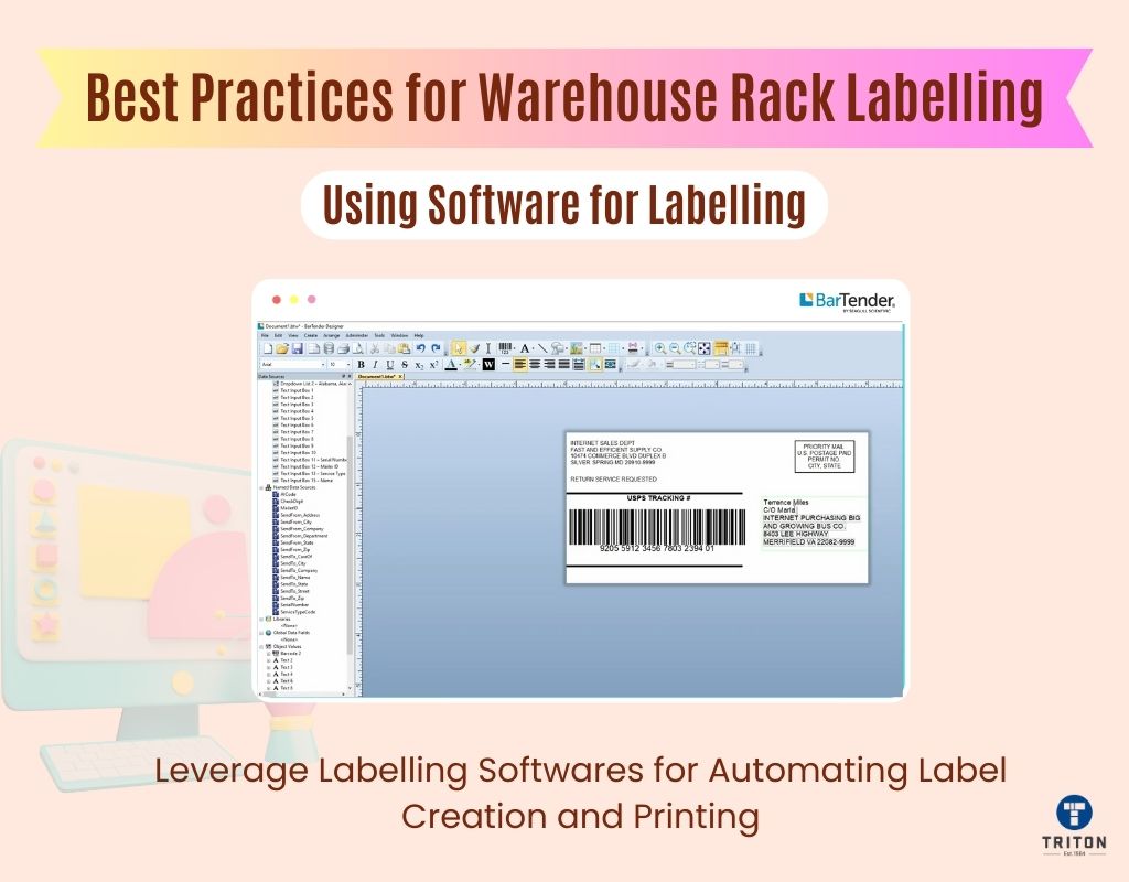 using software for labelling