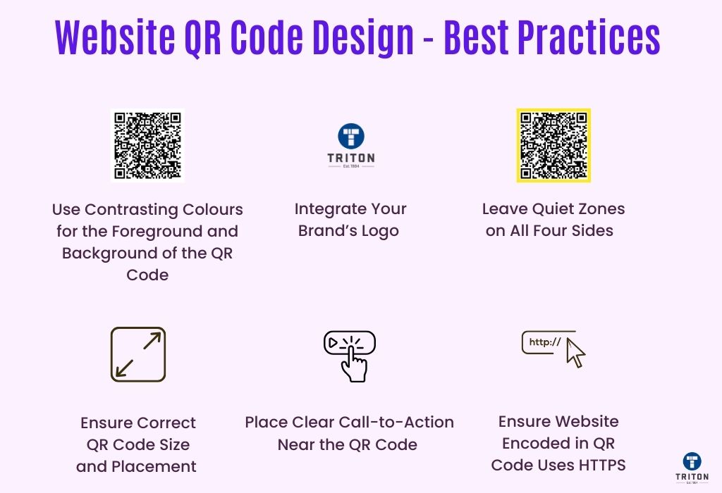 Six best practices for website QR code design